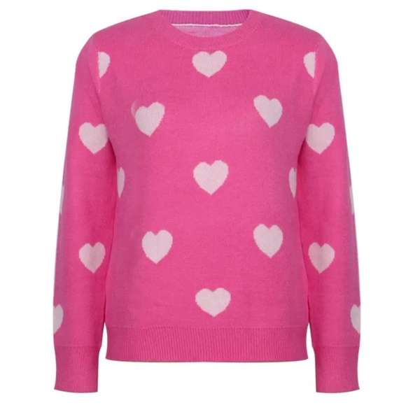 Heart Crop Lady's Sweater - Picture 5 of 6